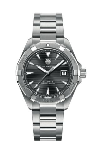 TAG Heuer Aquaracer 300M Calibre 5 40.5 Stainless Steel / Grey / Bracelet